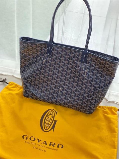 goyard blue travel bag|Goyard artois pm bag price.